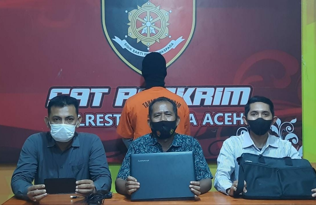 Ngaku Perwira TNI, Seorang Pria Asal Aceh Tamiang Gasak Laptop Gebetan